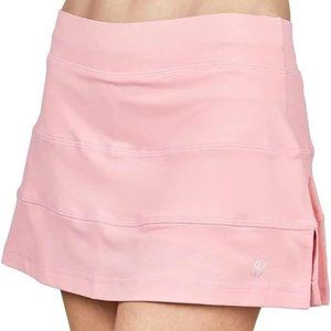 Sofibella Women’s UV tennis Skirt golf skort Pink style # 1957 sz  Large NEW